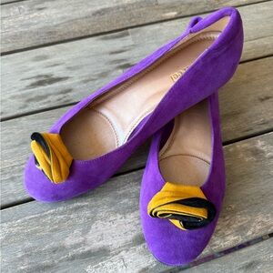 BeautiFeel Purple and Yellow Flats